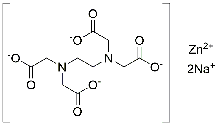 Sel disodique de zinc de l'acide éthylènediaminetétraacétique