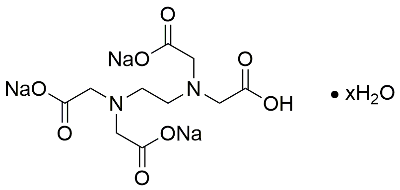 Hidrato de sal trisódica del ácido etilendiaminotetraacético