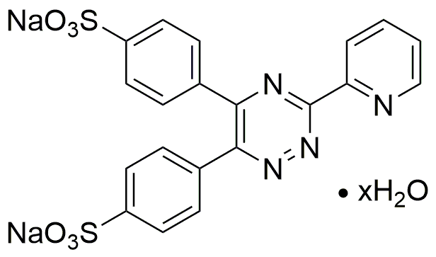 Hidrato de sal disódica de 3-(2-piridil)-5,6-bis(4-sulfofenil)-1,2,4-triazina