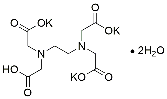 Sel tripotassique dihydraté de l'acide éthylènediaminetétraacétique