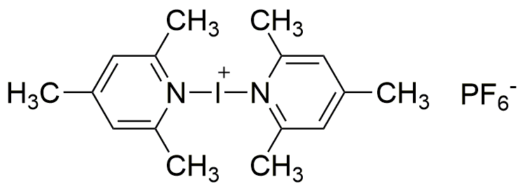 Hexafluorofosfato de bis(2,4,6-trimetilpiridina)yodo(I)