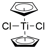 Dicloruro de bis(ciclopentadienil)titanio(IV)