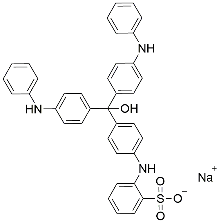 Sodium 2-((4-(hydroxybis(4-(phenylamino)phenyl)methyl)phenyl)amino)benzenesulfonate