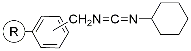 Résine de polystyrène N-cyclohexylcarbodiimidométhyl (réticulée avec 1 % de DVB, 50-100 mesh, 1,5 - 2,0 mmol/g)