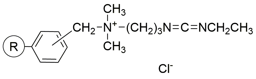 Resina de 1-(3-dimetilaminopropil)-3-etilcarbodiimida (reticulada con 1 % de DVB, 50-100 mesh, 1,0-1,3 mmol/g)