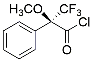 Cloruro de (S)-(+)-a-metoxi-a-(trifluorometil)fenilacetilo [para la determinación de la pureza óptica de alcoholes y aminas]