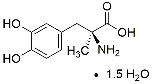 3-(3,4-Dihydroxyphenyl)-2-methyl-L-alanine sesquihydrate