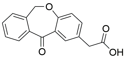 Ácido 6,11-dihidro-11-oxodibenzo[b,e]oxepin-2-acético