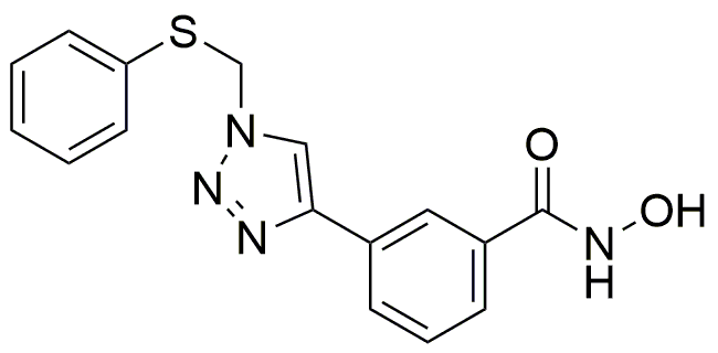 N-hydroxy-3-[1-(phénylthio)méthyl-1H-1,2,3-triazol-4-yl]benzamide