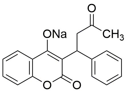 Warfarin sodium (contains isopropyl Alcohol)