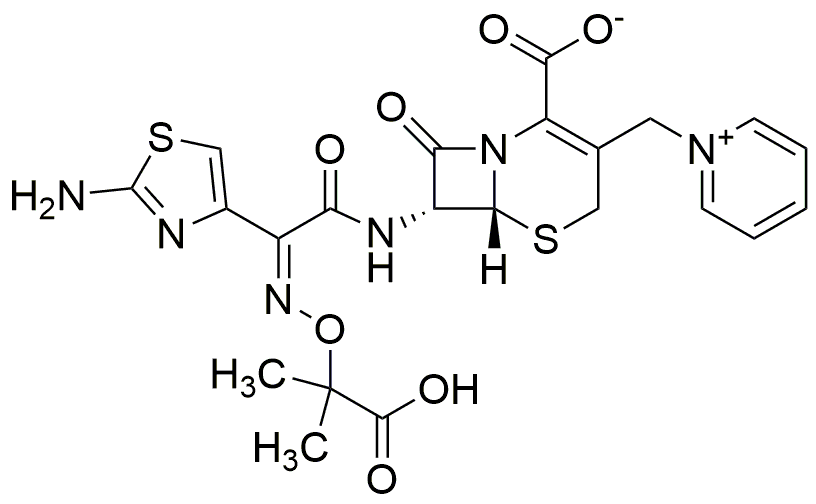 Ceftazidime (contains ca. 10% Na2CO3)