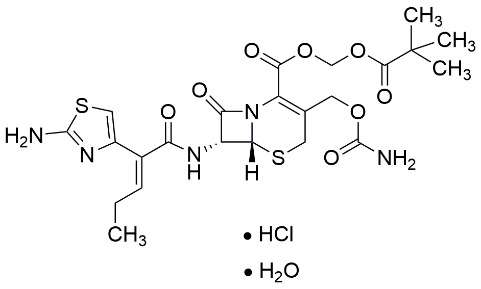 Clorhidrato de cefcapeno pivoxil monohidrato