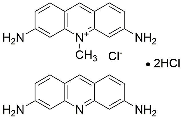 Acriflavine hydrochloride (mixture of 3,6-Diamino-10-methylacridinium chloride hydrochloride and 3,6-Diaminoacridine hydrochloride)