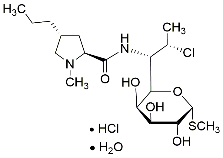 Clindamycin hydrochloride monohydrate