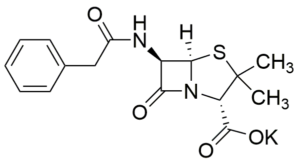 Sal potásica de penicilina G en polvo