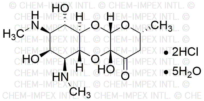 Poudre de dichlorhydrate de spectinomycine pentahydratée