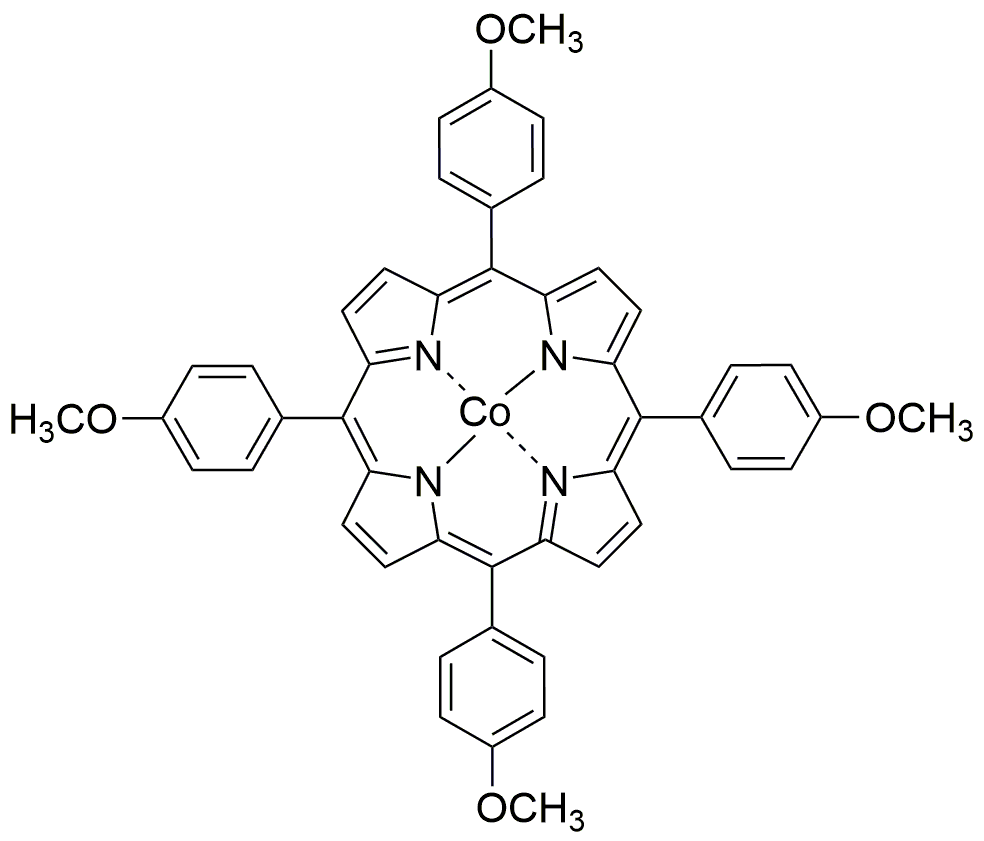 [5,10,15,20-Tetrakis(4-methoxyphenyl)porphyrinato]cobalt(II)