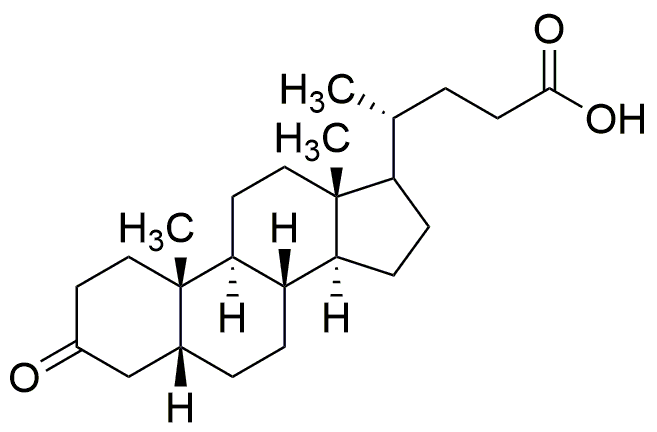 3-Oxo-5β-cholanoic acid