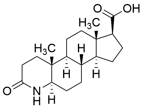 3-Oxo-4-aza-5α-androstan-17β-carboxylic acid