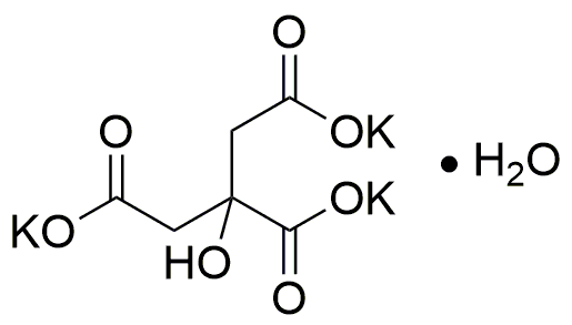 Potassium citrate tribasic monohydrate