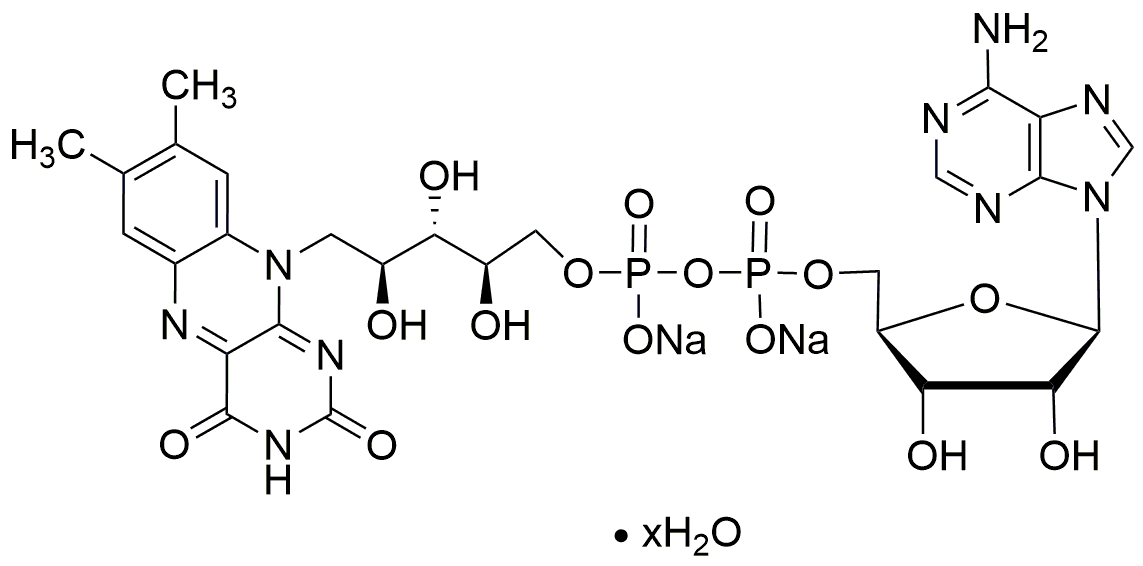 Sal disódica de dinucleótido de flavina y adenina hidratada