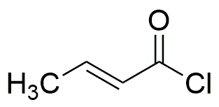 Crotonoyl chloride (cis- and trans- mixture)