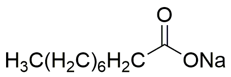 Nonanoato de sodio