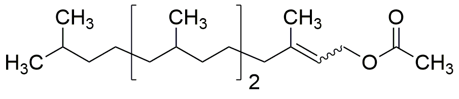 Acétate de phytyle (mélange cis- et trans)