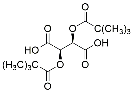 Ácido (-)-dipivaloil-L-tartárico