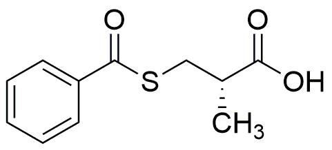 Ácido (S)-3-(benzoiltio)-2-metilpropiónico