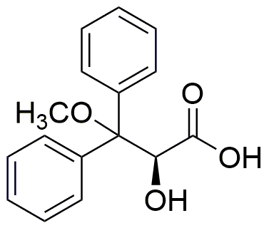 Ácido (S)-2-hidroxi-3-metoxi-3,3-difenilpropiónico