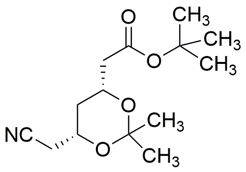 (4R,6R)-6-cianometil-2,2-dimetil-1,3-dioxano-4-acetato de terc-butilo