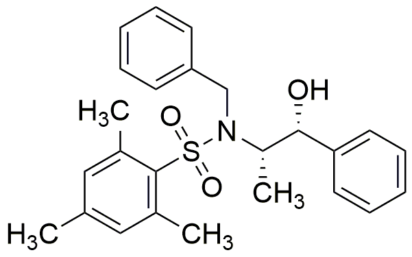 (1R,2S)-2-[N-Benzyl-N-(mesitylenesulfonyl)amino]-1-phenyl-1-propanol