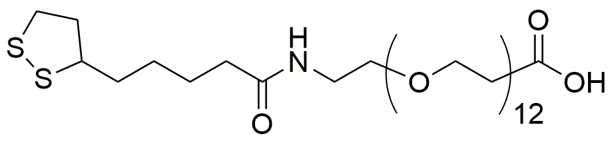 Ácido lipoamido-PEG12-carboxílico