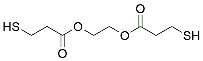 Bis(3-mercaptopropionato) de etilenglicol (purificado)