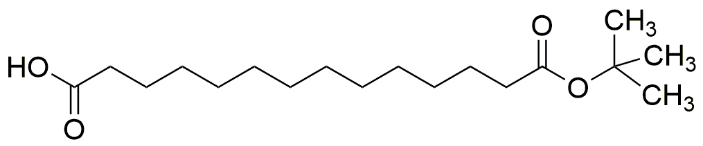 Tétradécanedioate d'hydrogène de tert-butyle