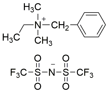 Bis(trifluorometanosulfonil)imida de bencil(etil)dimetilamonio