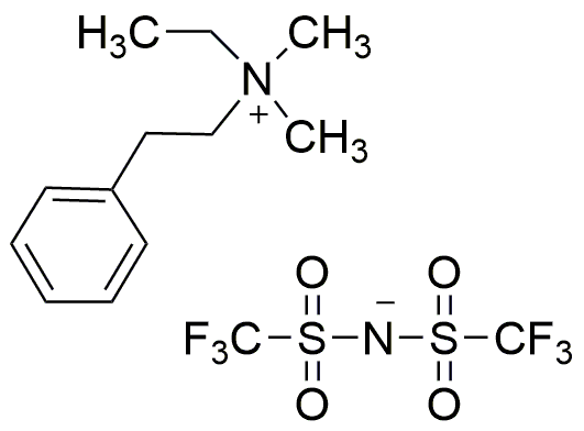 Ethyl(dimethyl)(2-phenylethyl)ammonium bis(trifluoromethanesulfonyl)imide