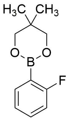 2-(2-fluorofenil)-5,5-dimetil-1,3,2-dioxaborinano