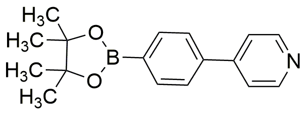 4-[4-(4,4,5,5-Tetrametil-1,3,2-dioxaborolan-2-il)fenil]piridina