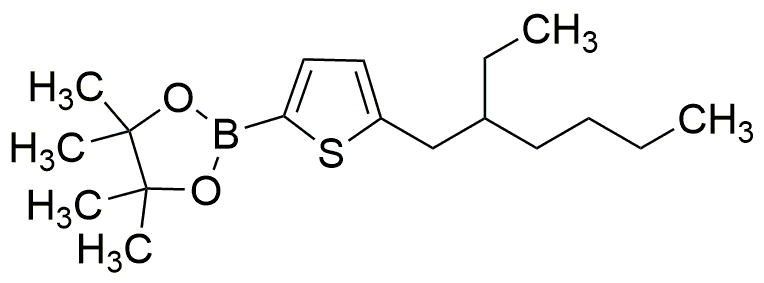 2-[5-(2-etilhexil)-2-tienil]-4,4,5,5-tetrametil-1,3,2-dioxaborolano