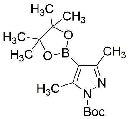 1-(tert-Butoxycarbonyl)-3,5-dimethyl-4-(4,4,5,5-tetramethyl-1,3,2-dioxaborolan-2-yl)pyrazole