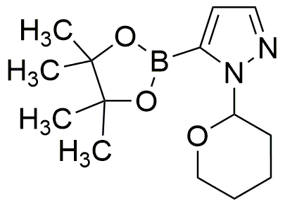 1-(tétrahydropyran-2-yl)-5-(4,4,5,5-tétraméthyl-1,3,2-dioxaborolan-2-yl)pyrazole