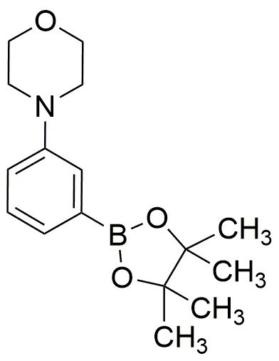 4-[3-(4,4,5,5-Tetramethyl-1,3,2-dioxaborolan-2-yl)phenyl]morpholine