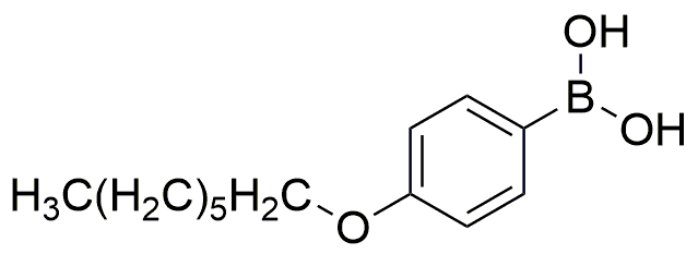 Ácido 4-heptiloxifenilborónico