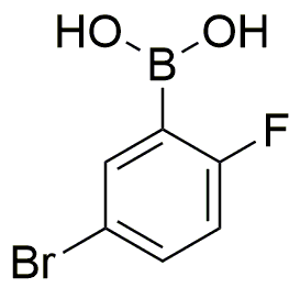 Ácido 5-bromo-2-fluorofenilborónico