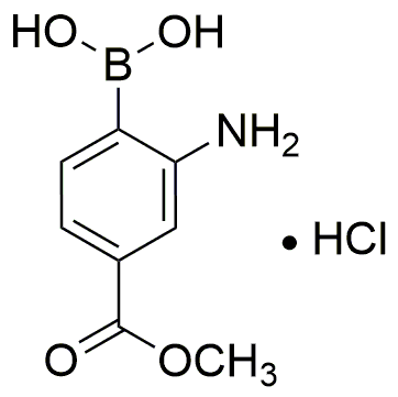 Chlorhydrate d'acide 2-amino-4-(méthoxycarbonyl)phénylboronique