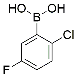 Ácido 2-cloro-5-fluorofenilborónico