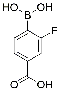 4-Carboxy-2-fluorophenylboronic acid