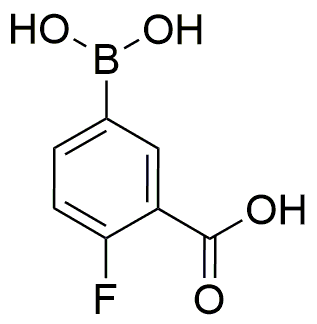 3-Carboxy-4-fluorophenylboronic acid